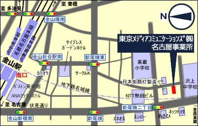 名古屋事業所地図